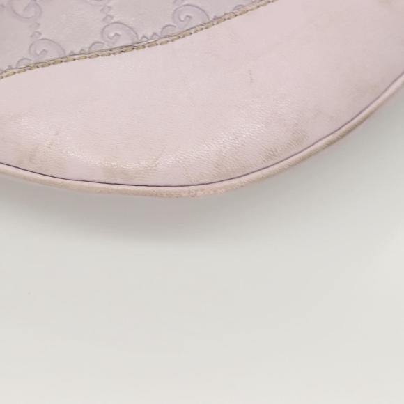 GUCCI GG Canvas Guccissima Bag Leather Outlet Purple Gold 272380 Auth BA2809 - Picture 9 of 16